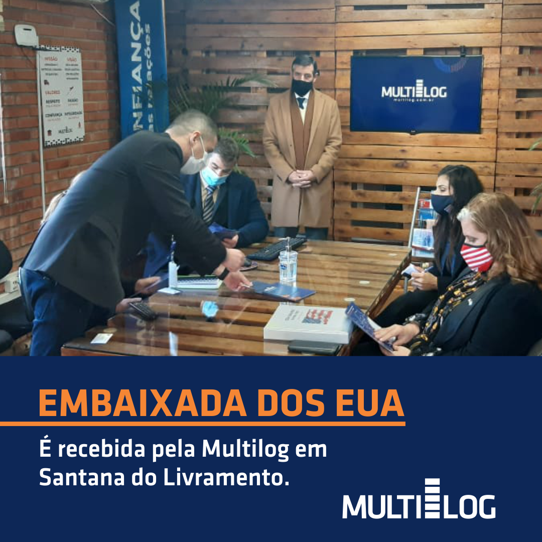 Puerto Seco de Santana do Livramento recibe la visita de representantes de la embajada americana de Uruguay